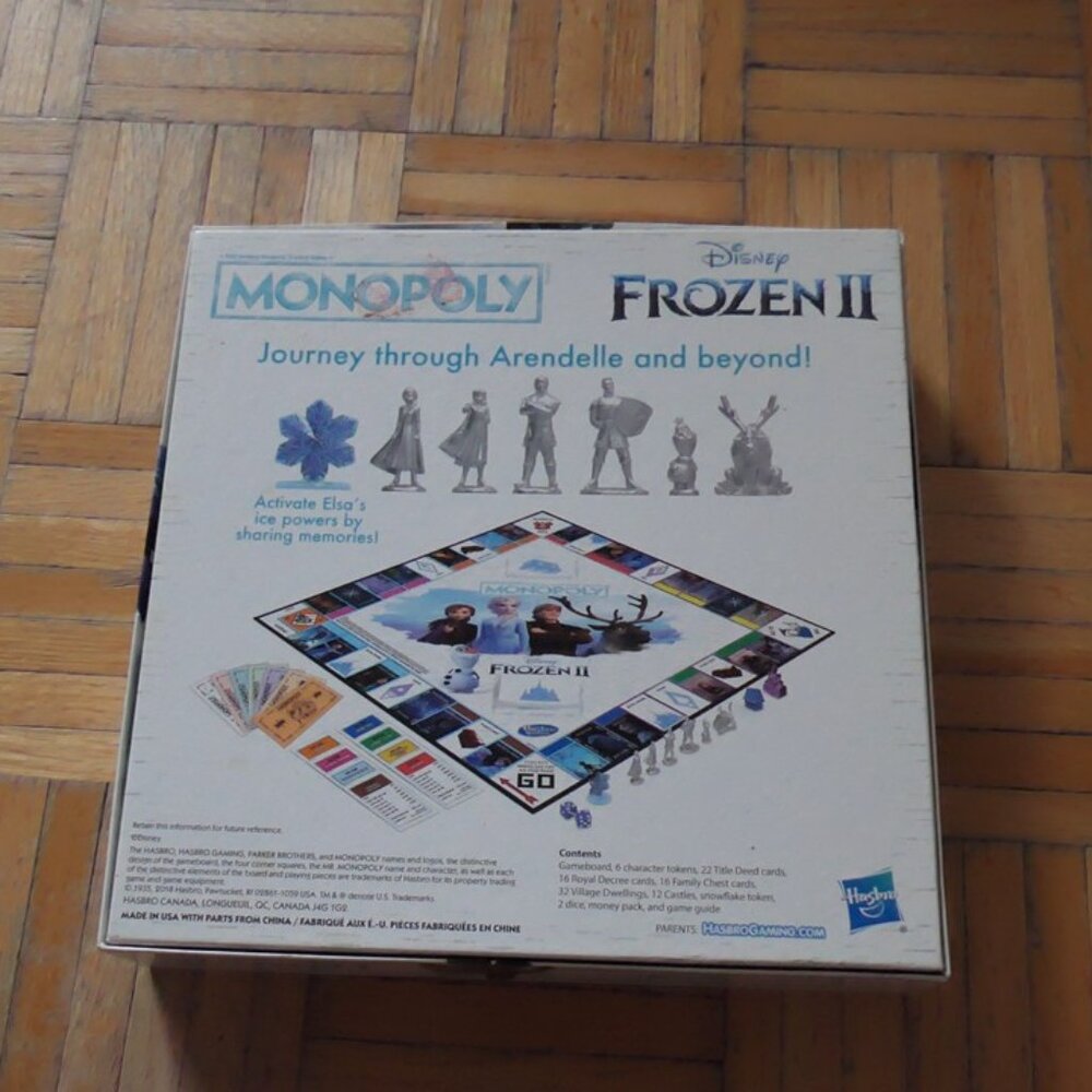 Frozen 2 Monopoly - Picture 2 of 5